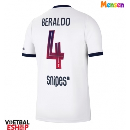 Paris Saint-Germain Lucas Beraldo #4 Uit tenue 2026-27 Korte Mouw