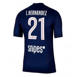 Paris Saint-Germain Lucas Hernandez #21 Thuis tenue 2025-26 Korte Mouw