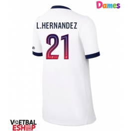 Paris Saint-Germain Lucas Hernandez #21 Uit tenue Dames 2026-27 Korte Mouw