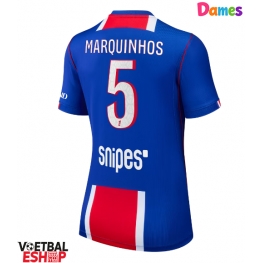 Paris Saint-Germain Marquinhos #5 Thuis tenue Dames 2026-27 Korte Mouw
