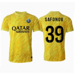 Paris Saint-Germain Matvei Safonov #39 Keeper Derde tenue 2024-25 Korte Mouw