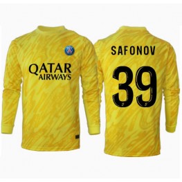 Paris Saint-Germain Matvei Safonov #39 Keeper Derde tenue 2024-25 Lange Mouw