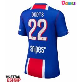 Paris Saint-Germain Mika Godts #22 Thuis tenue Dames 2026-27 Korte Mouw