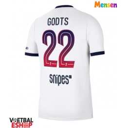 Paris Saint-Germain Mika Godts #22 Uit tenue 2026-27 Korte Mouw
