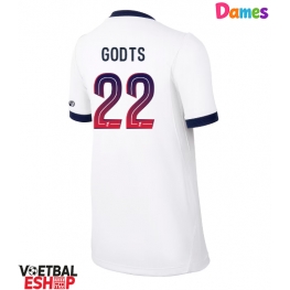 Paris Saint-Germain Mika Godts #22 Uit tenue Dames 2026-27 Korte Mouw