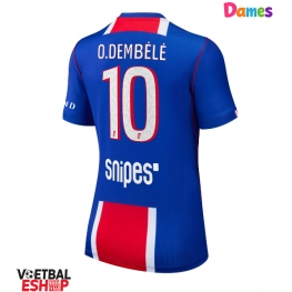 Paris Saint-Germain Ousmane Dembele #10 Thuis tenue Dames 2026-27 Korte Mouw