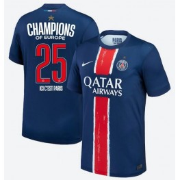 Paris Saint-Germain Thuis tenue 2024-25 UCL Champions Korte Mouw
