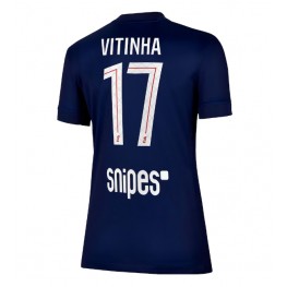 Paris Saint-Germain Vitinha #17 Thuis tenue Dames 2025-26 Korte Mouw