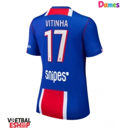 Paris Saint-Germain Vitinha #17 Thuis tenue Dames 2026-27 Korte Mouw