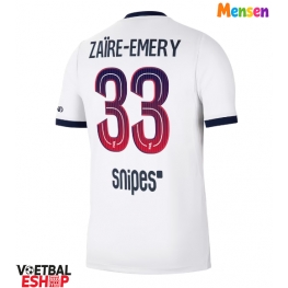 Paris Saint-Germain Warren Zaire-Emery #33 Uit tenue 2026-27 Korte Mouw