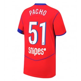 Paris Saint-Germain Willian Pacho #51 Derde tenue 2025-26 Korte Mouw