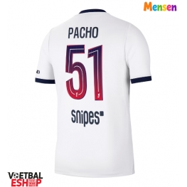 Paris Saint-Germain Willian Pacho #51 Uit tenue 2026-27 Korte Mouw