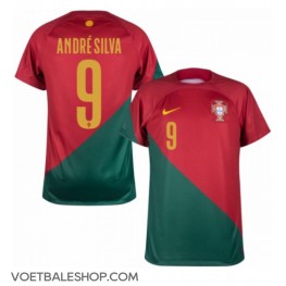 Portugal Andre Silva #9 Thuis tenue WK 2022 Korte Mouw