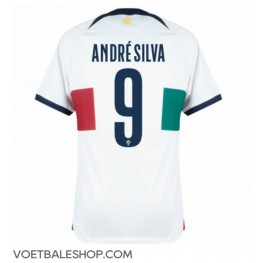 Portugal Andre Silva #9 Uit tenue WK 2022 Korte Mouw