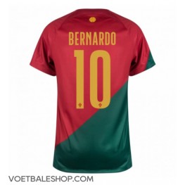 Portugal Bernardo Silva #10 Thuis tenue WK 2022 Korte Mouw