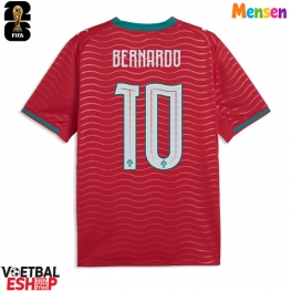 Portugal Bernardo Silva #10 Thuis tenue WK 2026 Korte Mouw