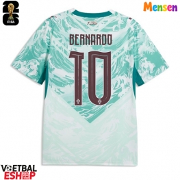Portugal Bernardo Silva #10 Uit tenue WK 2026 Korte Mouw