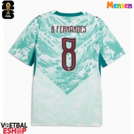 Portugal Bruno Fernandes #8 Uit tenue WK 2026 Korte Mouw