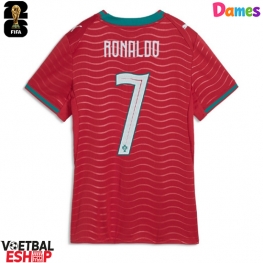 Portugal Cristiano Ronaldo #7 Thuis tenue Dames WK 2026 Korte Mouw