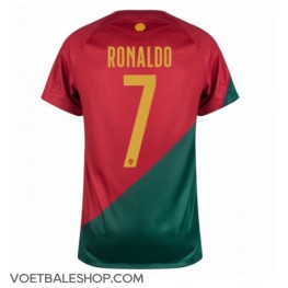 Portugal Cristiano Ronaldo #7 Thuis tenue WK 2022 Korte Mouw