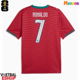 Portugal Cristiano Ronaldo #7 Thuis tenue WK 2026 Korte Mouw