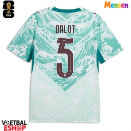 Portugal Diogo Dalot #5 Uit tenue WK 2026 Korte Mouw