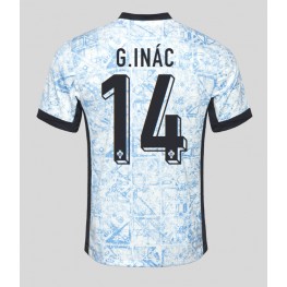 Portugal Goncalo Inacio #14 Uit tenue EK 2024 Korte Mouw