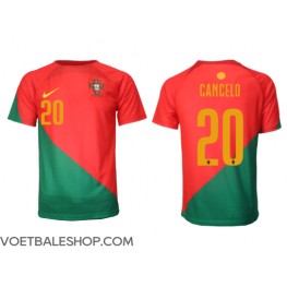Portugal Joao Cancelo #20 Thuis tenue WK 2022 Korte Mouw