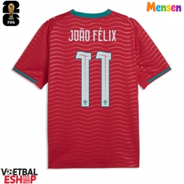 Portugal Joao Felix #11 Thuis tenue WK 2026 Korte Mouw