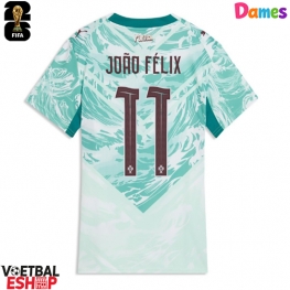 Portugal Joao Felix #11 Uit tenue Dames WK 2026 Korte Mouw