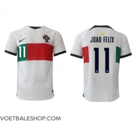 Portugal Joao Felix #11 Uit tenue WK 2022 Korte Mouw