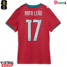 Portugal Rafael Leao #17 Thuis tenue Dames WK 2026 Korte Mouw