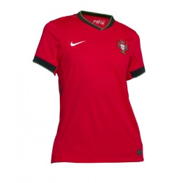Portugal Thuis tenue Dames EK 2024 Korte Mouw