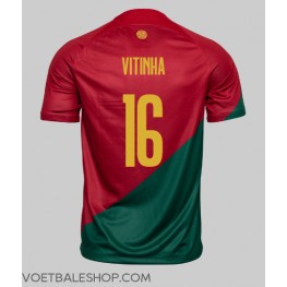 Portugal Vitinha #16 Thuis tenue WK 2022 Korte Mouw