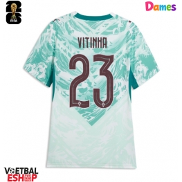 Portugal Vitinha #23 Uit tenue Dames WK 2026 Korte Mouw