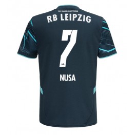 RB Leipzig Antonio Nusa #7 Derde tenue 2024-25 Korte Mouw