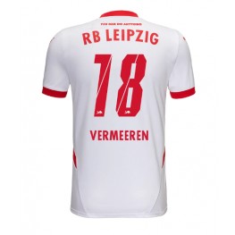 RB Leipzig Arthur Vermeeren #18 Thuis tenue 2024-25 Korte Mouw