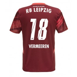 RB Leipzig Arthur Vermeeren #18 Uit tenue 2024-25 Korte Mouw