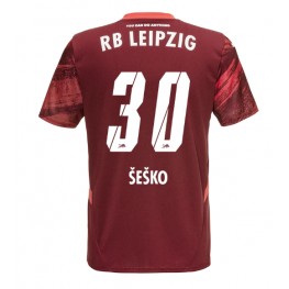 RB Leipzig Benjamin Sesko #30 Uit tenue 2024-25 Korte Mouw