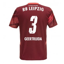 RB Leipzig Lutsharel Geertruida #3 Uit tenue 2024-25 Korte Mouw
