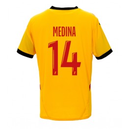 RC Lens Facundo Medina #14 Thuis tenue 2024-25 Korte Mouw