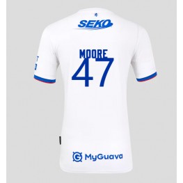 Rangers Mikey Moore #47 Uit tenue 2025-26 Korte Mouw