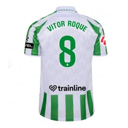 Real Betis Vitor Roque #8 Thuis tenue 2024-25 Korte Mouw