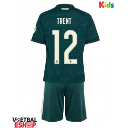 Real Madrid Alexander-Arnold #12 Uit tenue Kids 2026-27 Korte Mouw (+ Korte broeken)