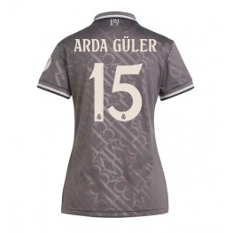 Real Madrid Arda Guler #15 Derde tenue Dames 2024-25 Korte Mouw