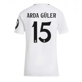Real Madrid Arda Guler #15 Thuis tenue Dames 2024-25 Korte Mouw