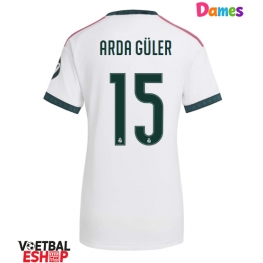 Real Madrid Arda Guler #15 Thuis tenue Dames 2026-27 Korte Mouw