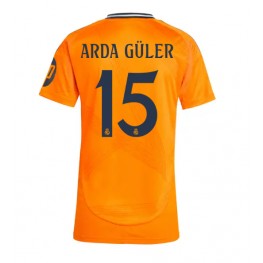 Real Madrid Arda Guler #15 Uit tenue Dames 2024-25 Korte Mouw