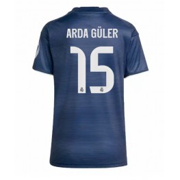 Real Madrid Arda Guler #15 Uit tenue Dames 2025-26 Korte Mouw