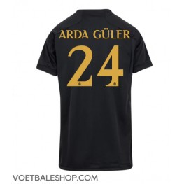 Real Madrid Arda Guler #24 Derde tenue Dames 2023-24 Korte Mouw